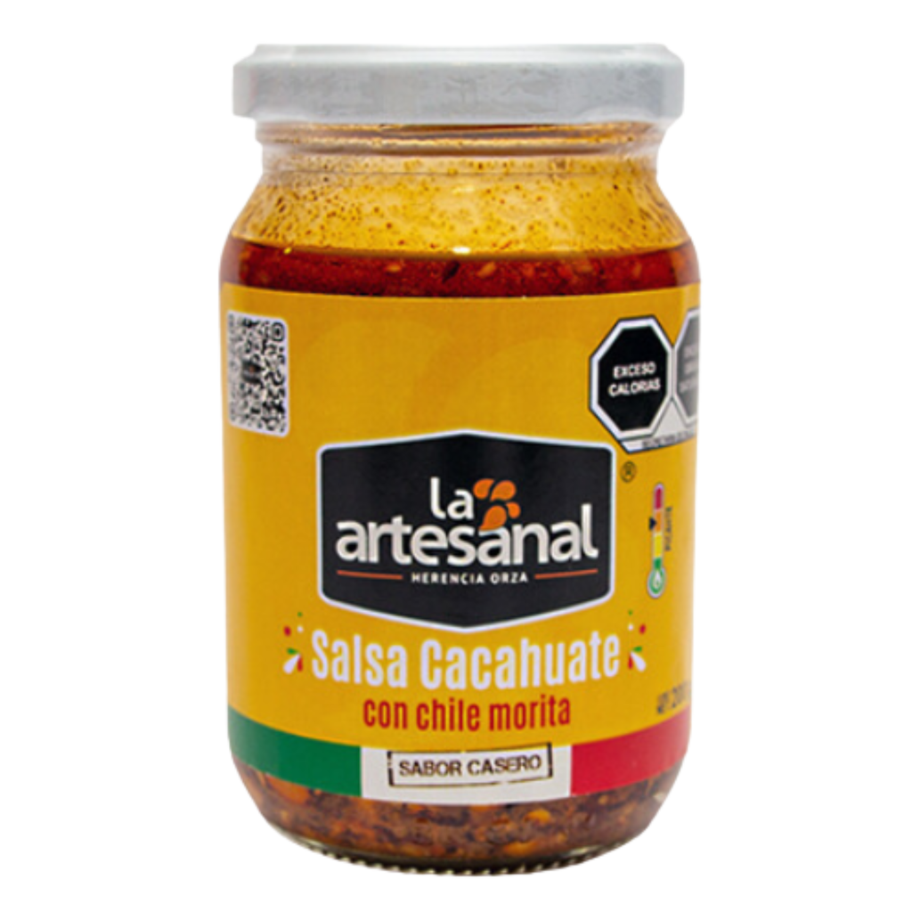 Salsa Macha La Artesanal 200g – Chili Oil con Cacahuate Sabor Casero Mexicano