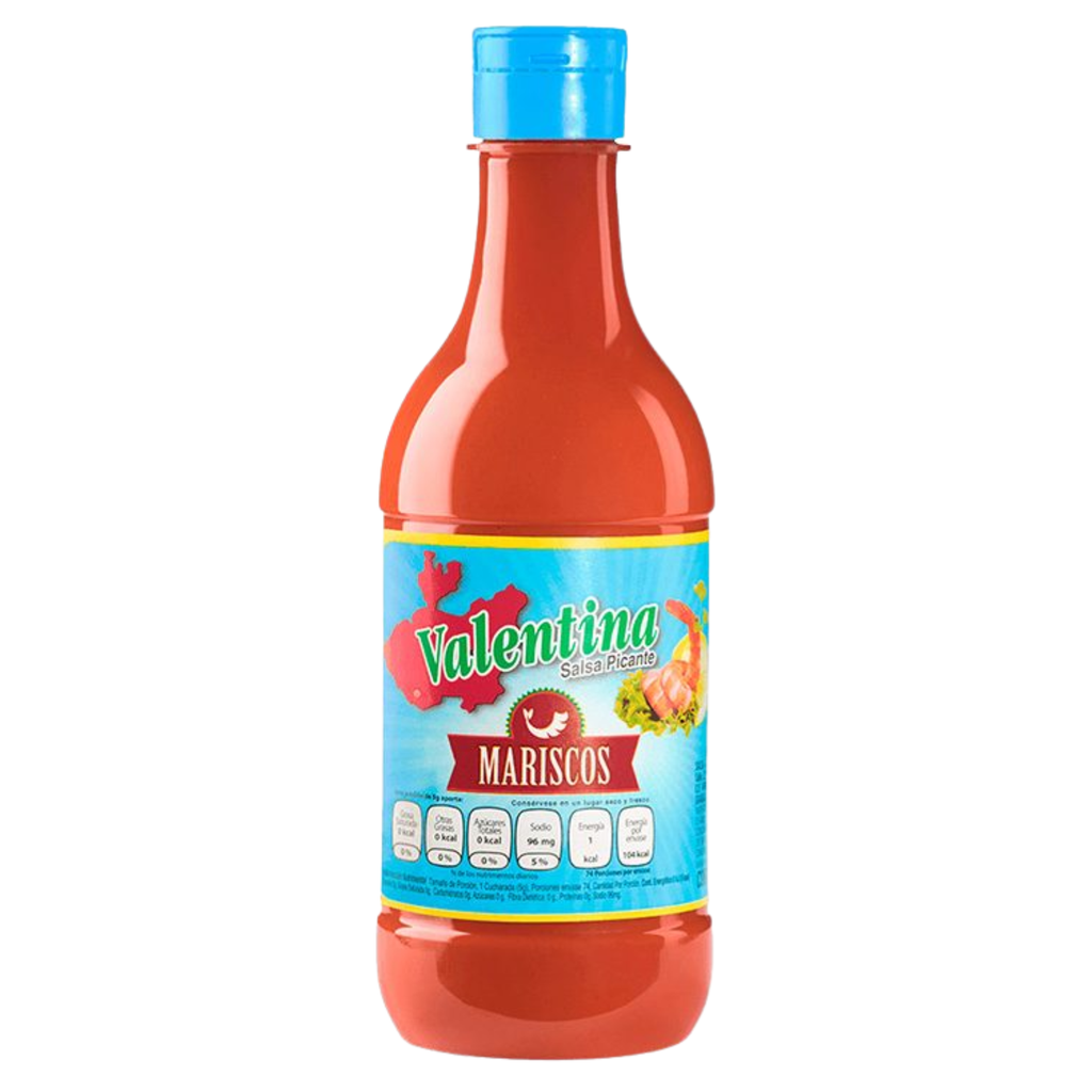 Salsa Valentina Mariscos 370ml – Salsa Picante para Mariscos y Botanas | Sabor Mexicano