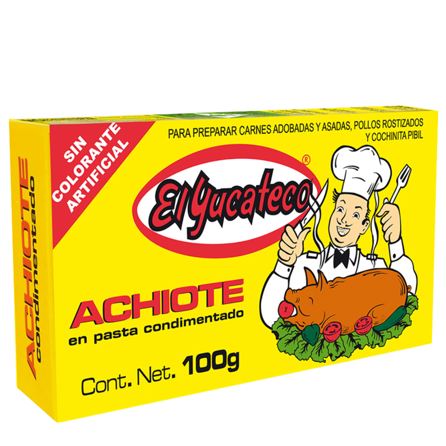 Achiote en Pasta El Yucateco 100g 🌶️ | Condimento Mexicano en España | Para Cochinita Pibil y Carnes