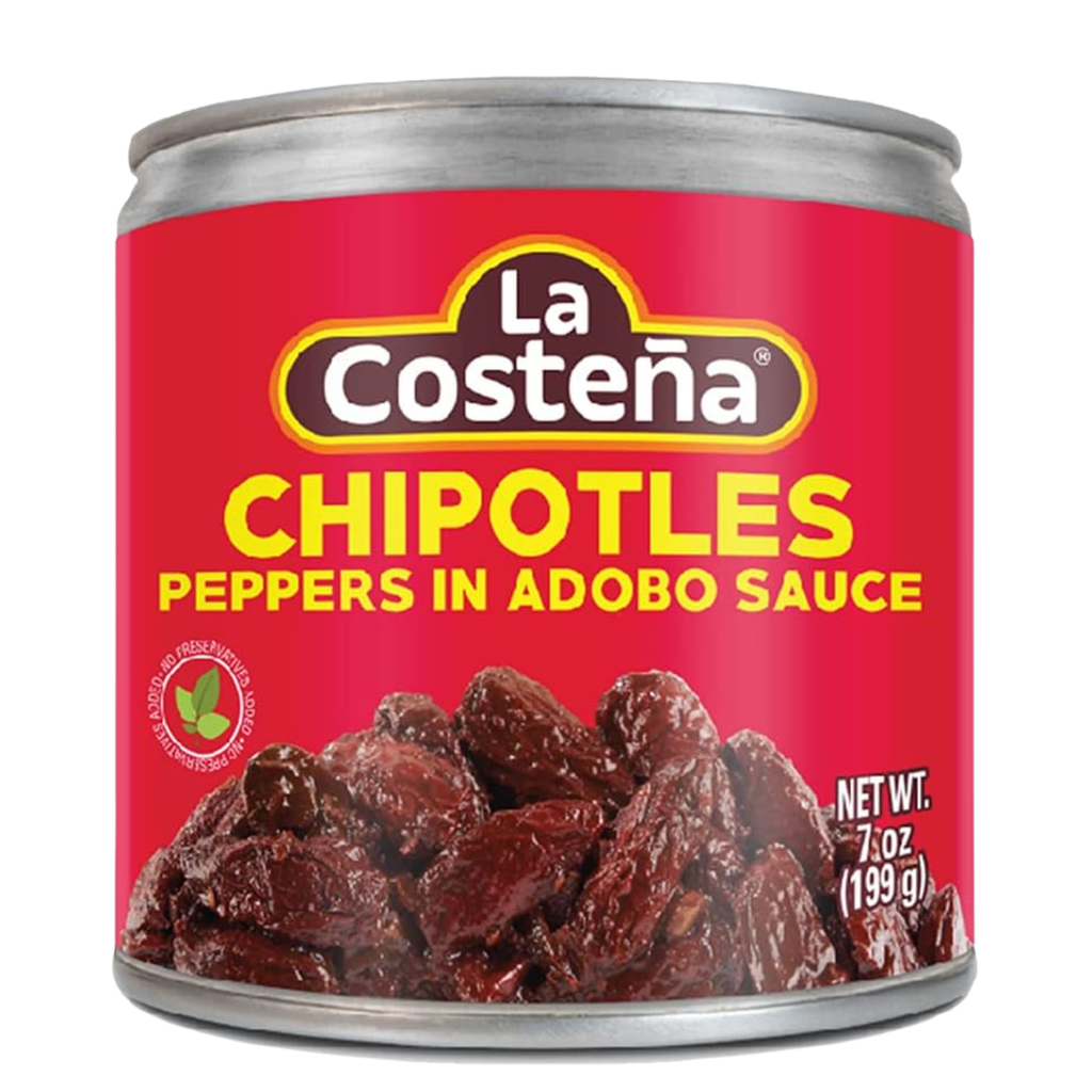 Chipotles en Adobo La Costeña 199g – Chiles Chipotle en Salsa Adobada
