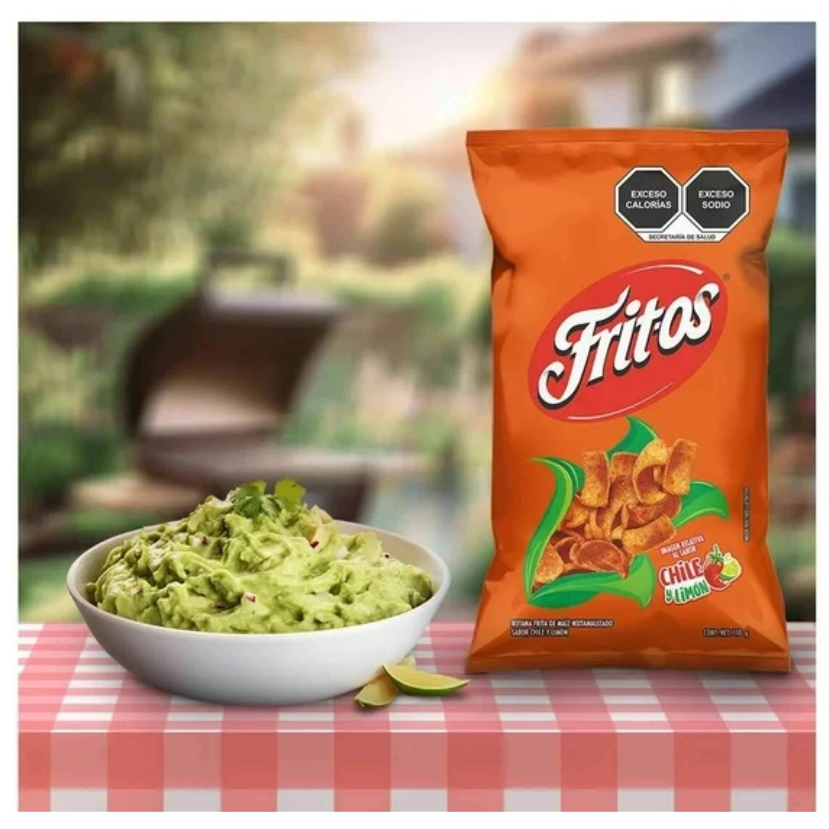 Fritos Fritos Mexicanos Sabor Limón y Chile Limón – Botana Crujiente de Maíz | Snacks Mexicanos Originales