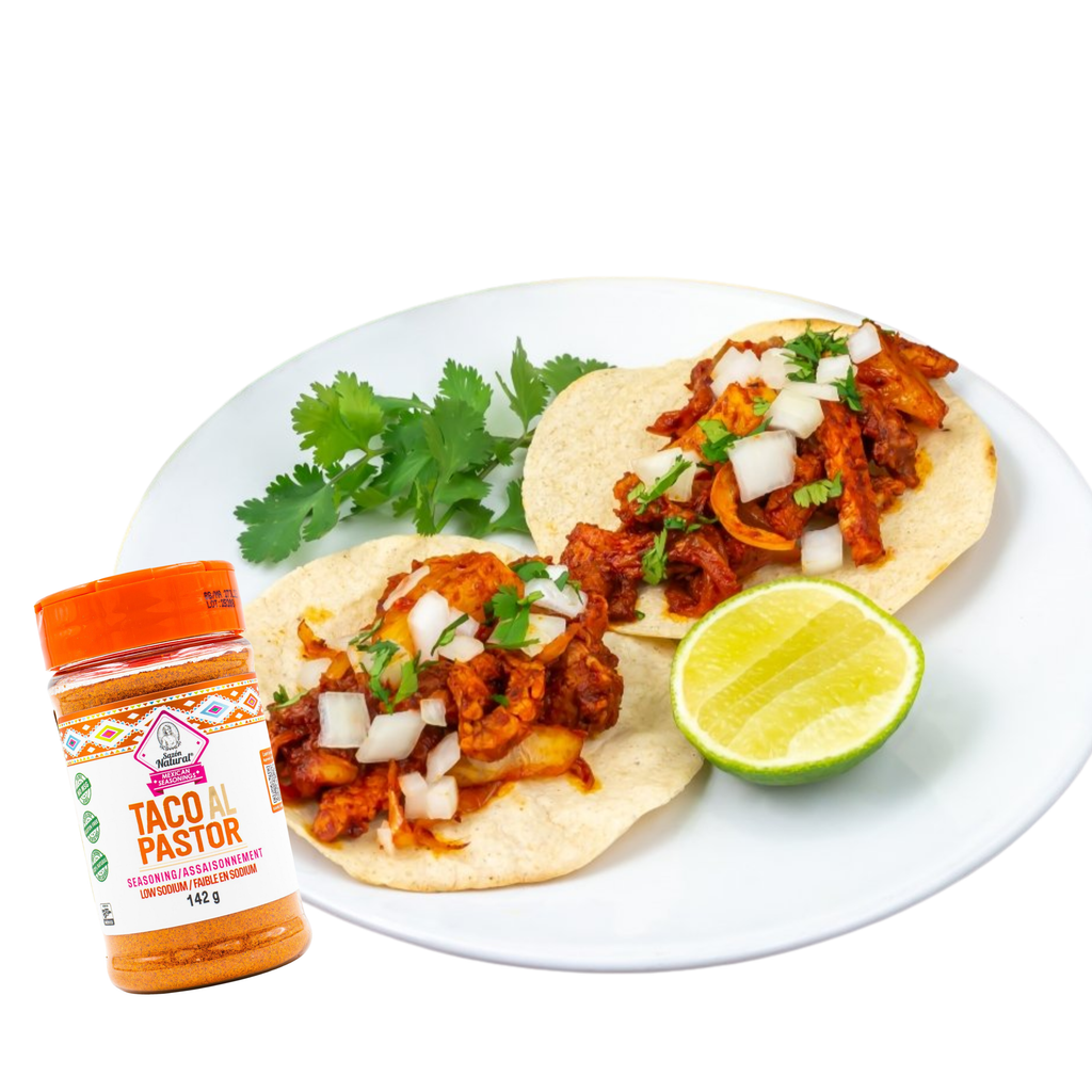 Sazón Natural Taco al Pastor 142g – Condimento Mexicano para Tacos y Carnes