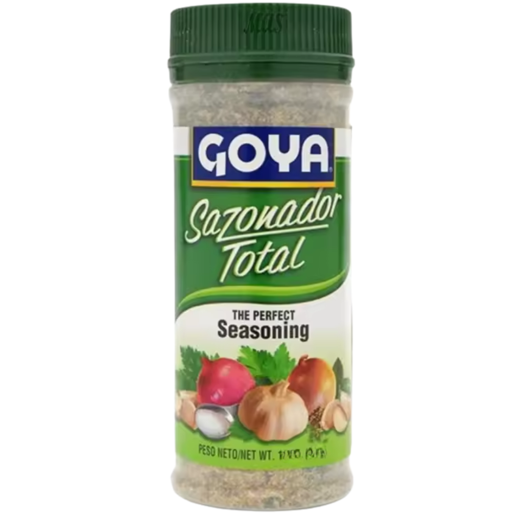 Sazonador Total GOYA 156 g | Mezcla de Especias para Carnes, Pollo, Pescado, Verduras, Sopas y Guisos